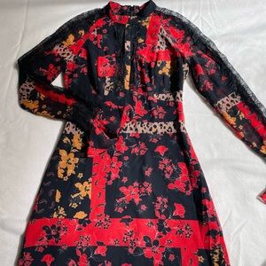 COPY - Marciano red and black dress